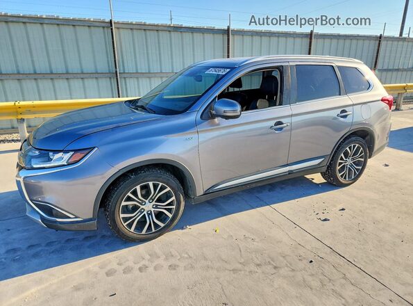 JA4JZ4AX1JZ010296 2018 MITSUBISHI OUTLANDER Gray Rear left
