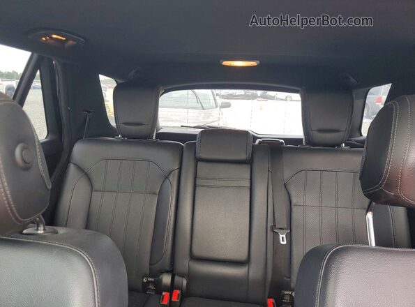 4JGDA5JB1JB173314 2018 MERCEDES-BENZ GLE Черный Вид задней части салона