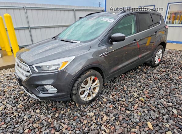 1FMCU9GDXJUA18400 2018 FORD ESCAPE Silver უკანა მარცხენა