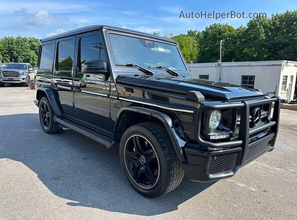 WDCYC7DF4HX268046 2017 MERCEDES-BENZ G-CLASS Black Вид спереду