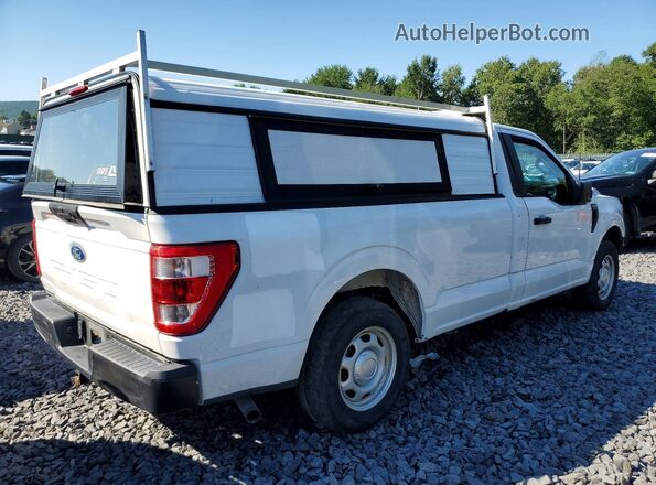1FTMF1CB1MKE68719 2021 FORD F150 White Przód prawy