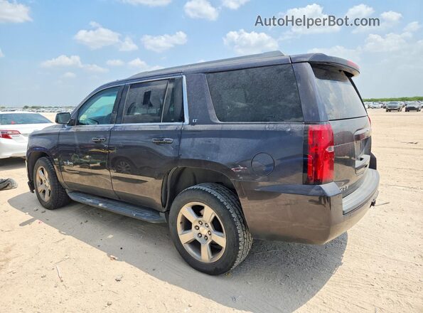 1GNSCBKC1JR135110 2018 CHEVROLET TAHOE Gray Trasero derecho