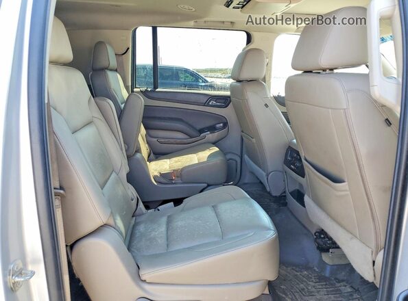 1GNSKHKC6GR185578 2016 CHEVROLET SUBURBAN Silver ძრავის განყოფილების ხედი
