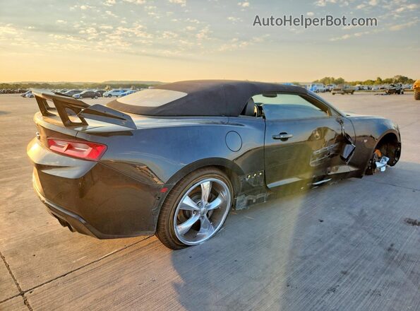1G1FH3D73H0103509 2017 CHEVROLET CAMARO Black Передня права чверть