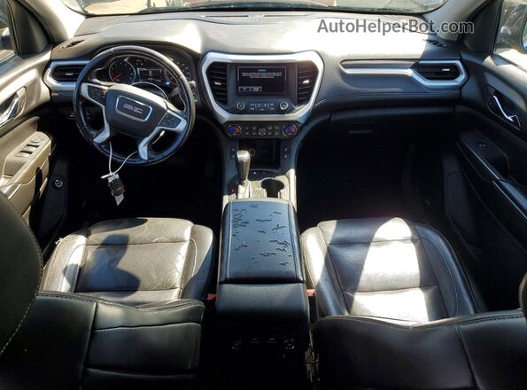 1GKKNULS4JZ233248 2018 GMC ACADIA Black Widok zestawu wskaźników
