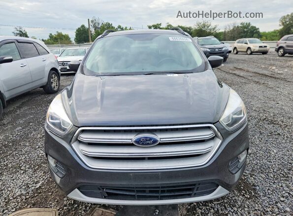 1FMCU9HD5JUB94852 2018 FORD ESCAPE Gray Вид ззаду