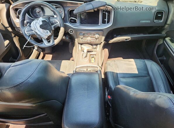 2C3CDXHG1JH218039 2018 DODGE CHARGER Черный Вид щитка приборов