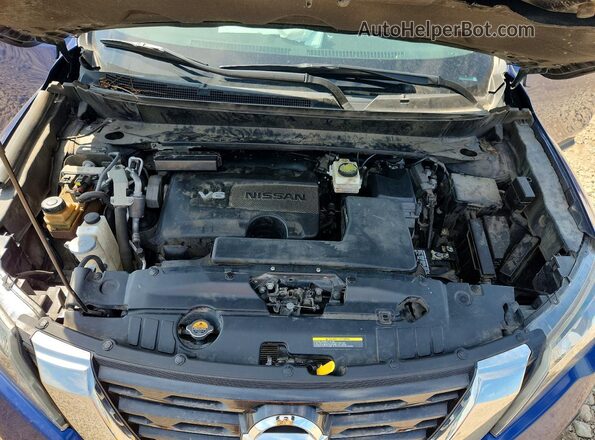 5N1DR2CN6LC585630 2020 NISSAN PATHFINDER Blue Vista de la etiqueta del VIN
