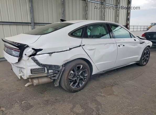 KMHL64JA9SA503237 2025 HYUNDAI SONATA White წინა მარჯვენა
