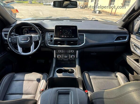 1GKS2BKD2NR133963 2022 GMC YUKON Black Вид салону спереду