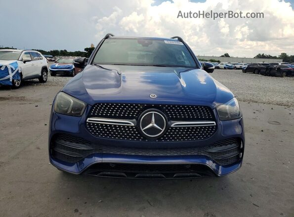 4JGFB4JB5MA516104 2021 MERCEDES-BENZ GLE Blue Widok z tyłu