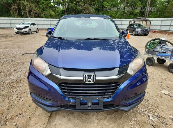 3CZRU5H39HG701774 2017 HONDA HR-V Blue Вид ззаду