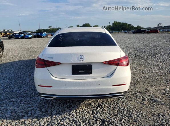W1KAF4GB9RR172432 2024 MERCEDES-BENZ C White Widok wnętrza z przodu