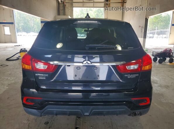 JA4AR3AU5JZ022967 2018 MITSUBISHI OUTLANDER Black Front interior view