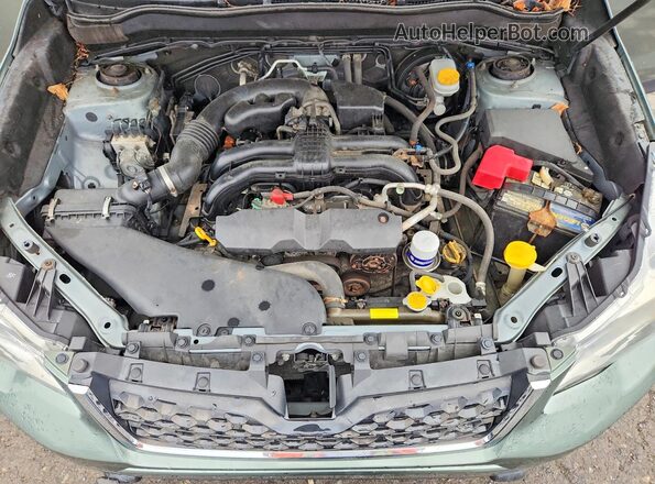 JF2SJADC2GH407007 2016 SUBARU FORESTER Green Engine compartment view