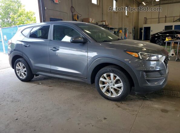 KM8J23A47KU957394 2019 HYUNDAI TUCSON Gray Vista frontal