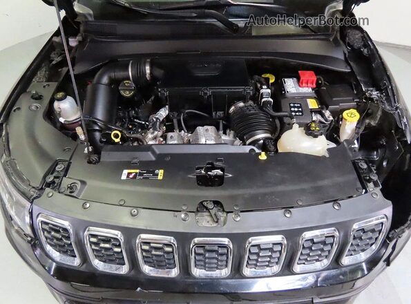 3C4NJDAN7ST515037 2025 JEEP COMPASS Black Dashboard view