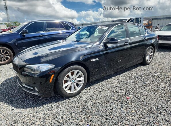 WBA5A5C52GG353376 2016 BMW 5 SERIES Black უკანა მარცხენა