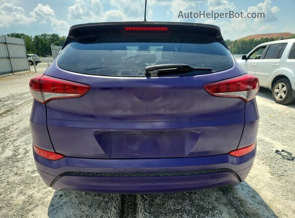 KM8J33A46HU475943 2017 HYUNDAI TUCSON Purple Սալոնի դիմացի տեսք