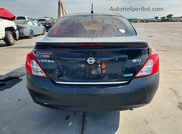 3N1CN7AP0HL859867 2017 NISSAN VERSA Black Widok wnętrza z przodu