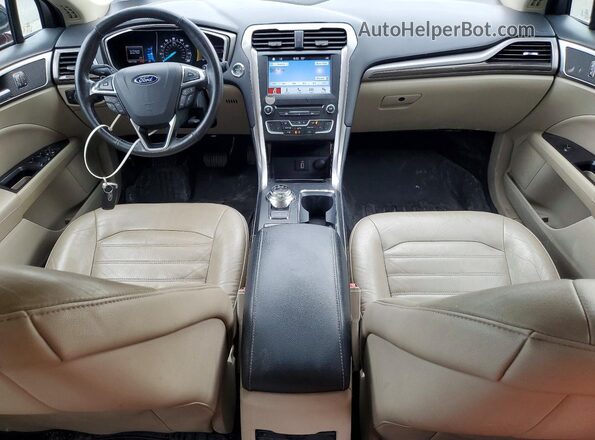 3FA6P0HD0HR332146 2017 FORD FUSION Maroon ხელსაწყოთა პანელის ხედი