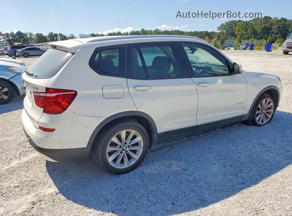 5UXWY3C57G0N86796 2016 BMW X3 White წინა მარჯვენა