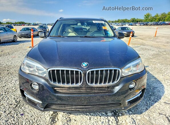 5UXKT0C51G0S76039 2016 BMW X5 Black Vista trasera