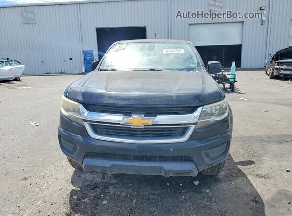 1GCGSBE31G1198969 2016 CHEVROLET COLORADO Черный Вид сзади