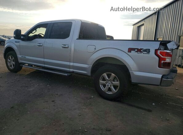 1FTFW1E17JFD71204 2018 FORD F150 Silver უკანა მარჯვენა