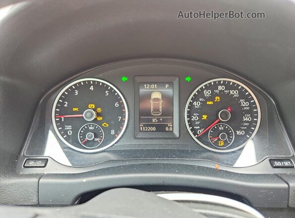 WVGBV7AX1GW613987 2016 VOLKSWAGEN TIGUAN White Widok tylnych siedzeń
