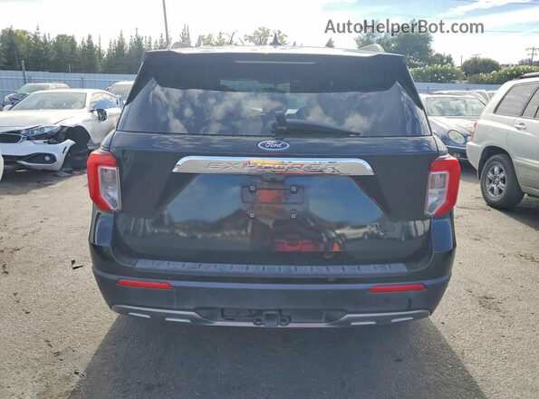 1FMSK7DH2LGB35922 2020 FORD EXPLORER Black Widok wnętrza z przodu