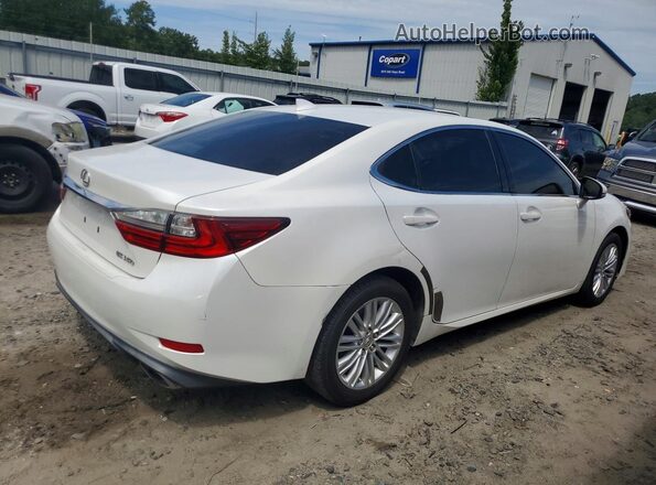 JTHBK1GG1G2243065 2016 LEXUS ES White Przód prawy