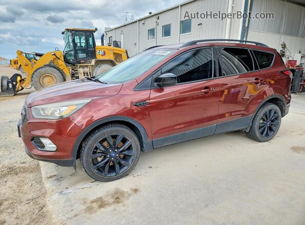 1FMCU9GD6JUA22816 2018 FORD ESCAPE Red Задня ліва чверть