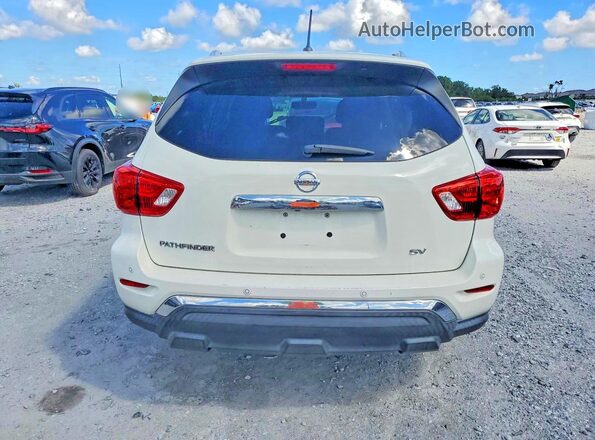 5N1DR2MN8HC654484 2017 NISSAN PATHFINDER Белый Вид салона спереди