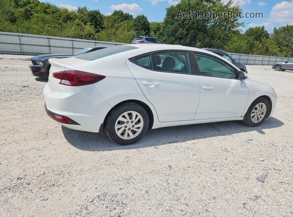 5NPD74LF8KH438632 2019 HYUNDAI ELANTRA White Front right