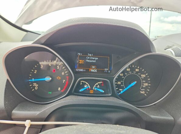 1FMCU9GD6JUA22816 2018 FORD ESCAPE Red Вид задніх сидінь