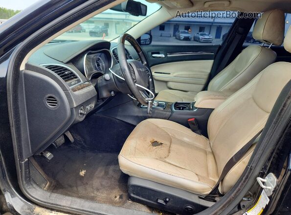 2C3CCAEG0GH151706 2016 CHRYSLER 300 Black Widok deski rozdzielczej