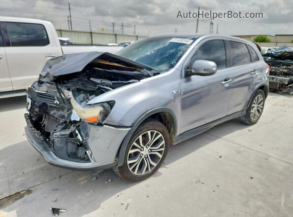 JA4AP3AU6HZ008561 2017 MITSUBISHI OUTLANDER Silver Rear left