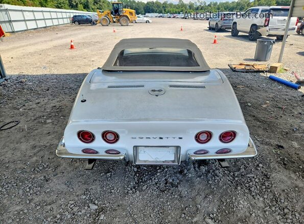 194679S702710 1969 CHEVROLET CORVETTE Белый Вид сзади