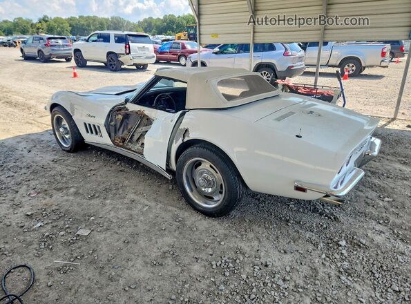 194679S702710 1969 CHEVROLET CORVETTE Белый Задняя левая четверть