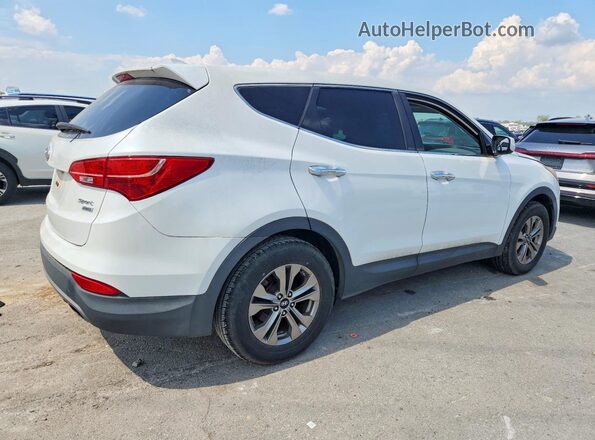 5XYZTDLB1GG314358 2016 HYUNDAI SANTA White Przód prawy