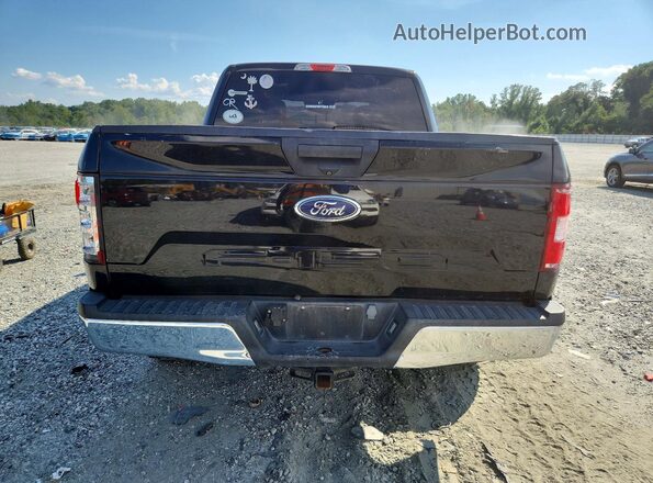 1FTEW1C5XLFA22350 2020 FORD F150 Black წინა სალონის ხედი