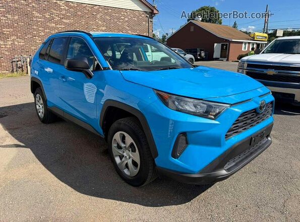 2T3F1RFV1KW022148 2019 TOYOTA RAV4 Синий Вид спереди