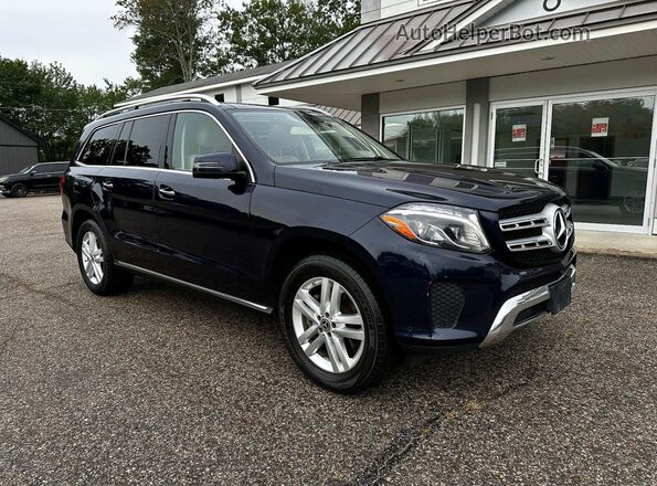 4JGDF6EEXKB238822 2019 MERCEDES-BENZ GLS-CLASS Blue Հետևի ձախ