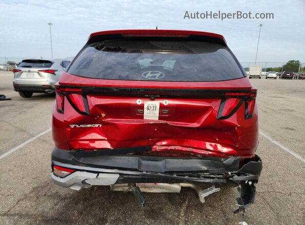 5NMJB3DE7SH548828 2025 HYUNDAI TUCSON Red Front interior view