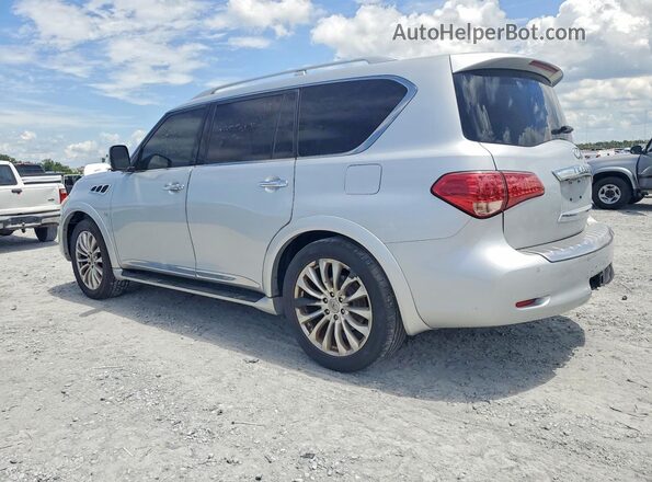 JN8AZ2NF7G9610023 2016 INFINITI QX80 Silver უკანა მარჯვენა