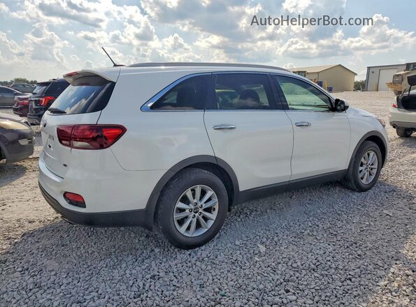5XYPG4A39LG706196 2020 KIA SORENTO Белый Передняя правая четверть