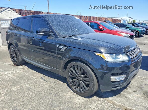 SALWR2VF0GA580243 2016 LAND ROVER RANGE ROVER Черный Вид спереди