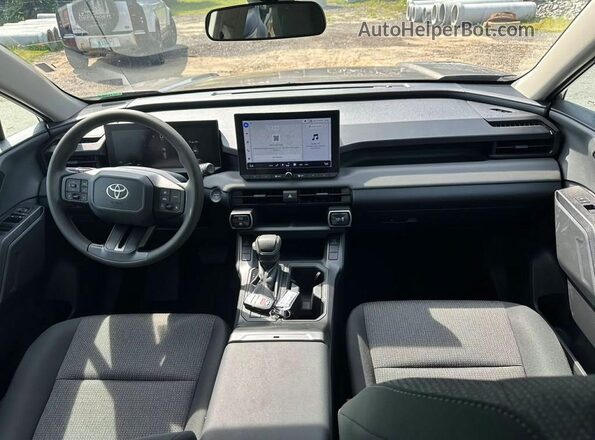 2T36DRBV6TC009802 2026 TOYOTA RAV4 Silver Instrument cluster view