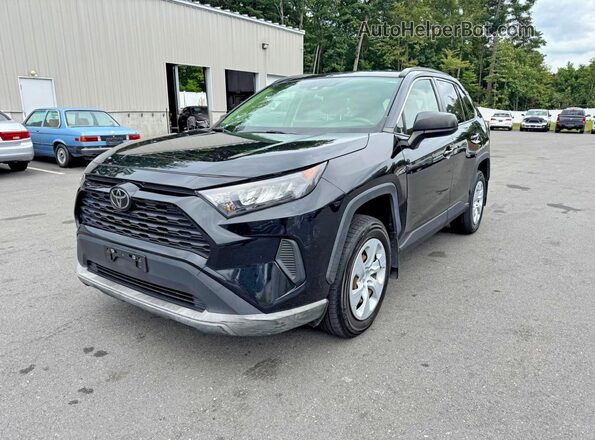 JTMF1RFV2KD047590 2019 TOYOTA RAV4 Black უკანა მარცხენა